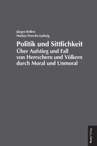 Politik und Sittlichkeit_cover