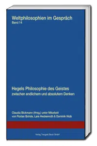 Hegels Philosophie des Geistes zwischen endlichem und absolutem Denken_cover