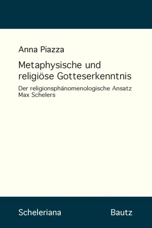 Metaphysische und religiöse Gotteserkenntnis