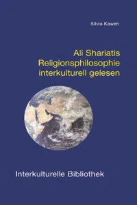 Ali Shariatis Religionsphilosophie interkulturell gelesen_cover