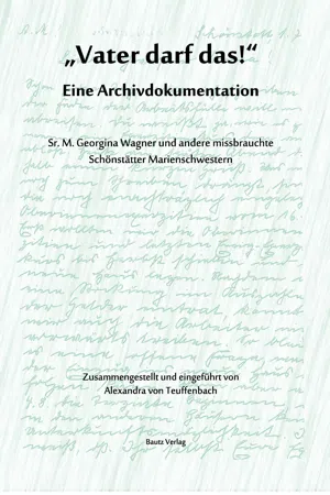 "Vater darf das!" Eine Archivdokumentation