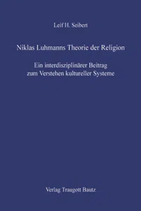 Niklas Luhmanns Theorie der Religion_cover