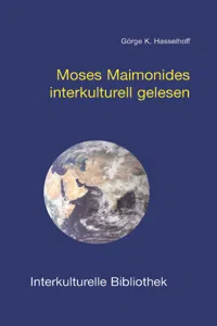 Moses Maimonides interkulturell gelesen_cover