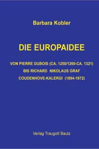 Die Europaidee_cover