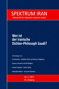 Wer ist der iranische Dichter-Philosoph Saadi?_cover