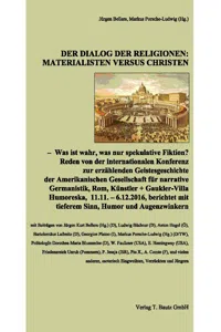 Der Dialog der Religionen: Materialisten versus Christen_cover