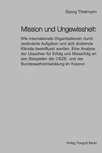 Mission und Ungewissheit:_cover