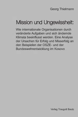 Mission und Ungewissheit: