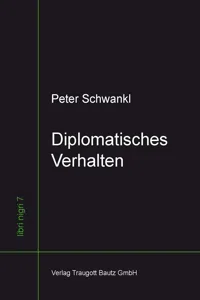 Diplomatisches Verhalten_cover