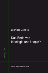 Das Ende von Ideologie und Utopie?_cover