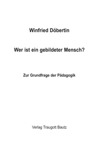 Wer ist ein gebildeter Mensch?_cover