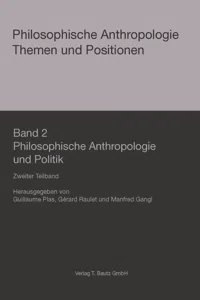 Philosophische Anthropologie und Politik_cover