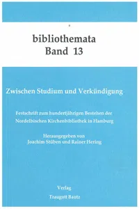 Zwischen Studium und Verkündigung_cover