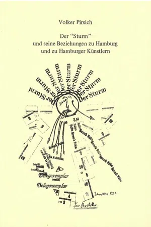 Der "Sturm" und seine Beziehungen zu Hamburg und zu Hamburger Künstlern