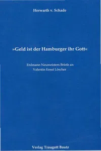 Geld ist der Hamburger ihr Gott_cover