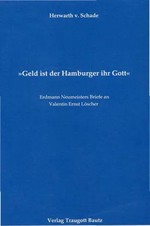 Geld ist der Hamburger ihr Gott