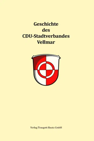 Geschichte des CDU-Stadtverbandes Vellmar