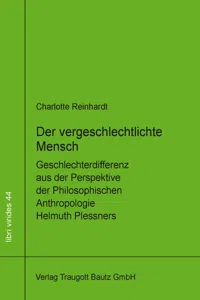 Der vergeschlechtlichte Mensch_cover