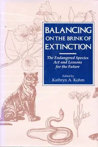 Balancing on the Brink of Extinction_cover