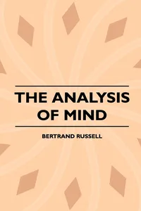 The Analysis of Mind_cover