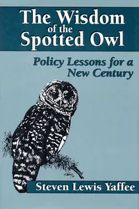 The Wisdom of the Spotted Owl_cover