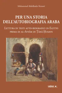 Per una storia dell'autobiografia araba_cover