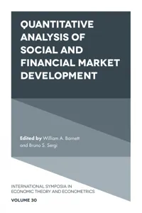 Quantitative Analysis of Social and Financial Market Development_cover