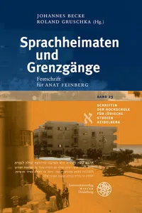 Sprachheimaten und Grenzgänge_cover