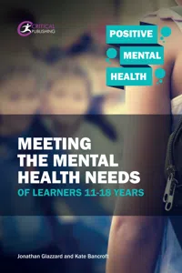 Meeting the Mental Health Needs of Learners 11-18 Years_cover