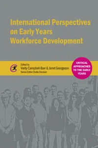 International Perspectives on Early Years Workforce Development_cover