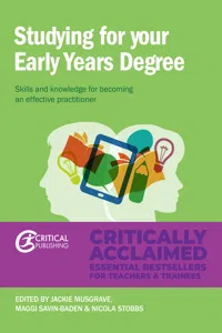 Studying for Your Early Years Degree_cover