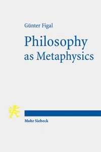 Philosophy as Metaphysics_cover