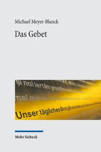 Das Gebet_cover