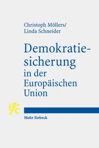 Demokratiesicherung in der Europäischen Union_cover