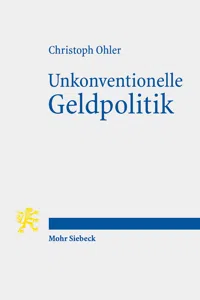 Unkonventionelle Geldpolitik_cover