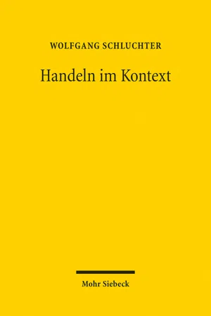 Handeln im Kontext