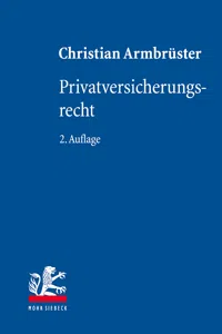 Privatversicherungsrecht_cover