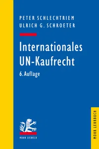 Internationales UN-Kaufrecht_cover