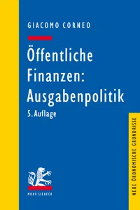 Öffentliche Finanzen: Ausgabenpolitik_cover