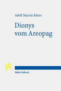 Dionys vom Areopag_cover