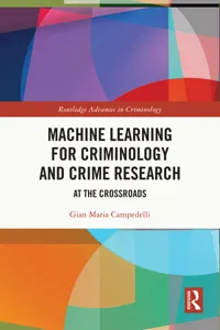 Machine Learning for Criminology and Crime Research_cover