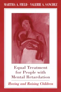 Equal Treatment for People with Mental Retardation_cover