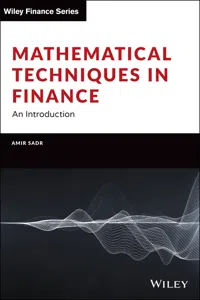 Mathematical Techniques in Finance_cover