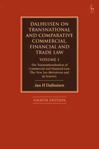 Dalhuisen on Transnational and Comparative Commercial, Financial and Trade Law Volume 1_cover