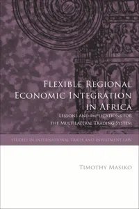 Flexible Regional Economic Integration in Africa_cover