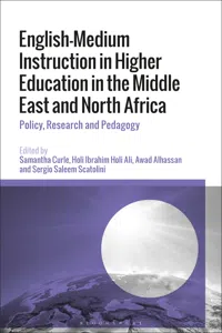 English-Medium Instruction in Higher Education in the Middle East and North Africa_cover