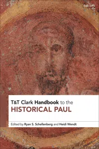 T&T Clark Handbook to the Historical Paul_cover