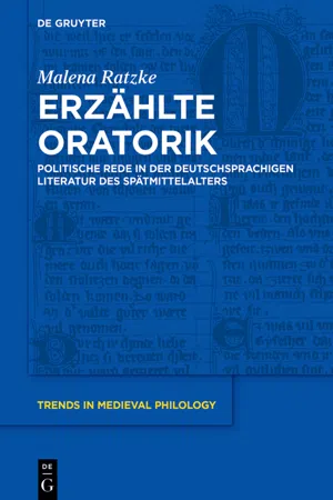 Erzählte Oratorik