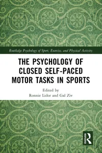 The Psychology of Closed Self-Paced Motor Tasks in Sports_cover