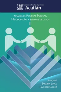 Análisis de políticas públicas: metodologías y estudios de caso_cover